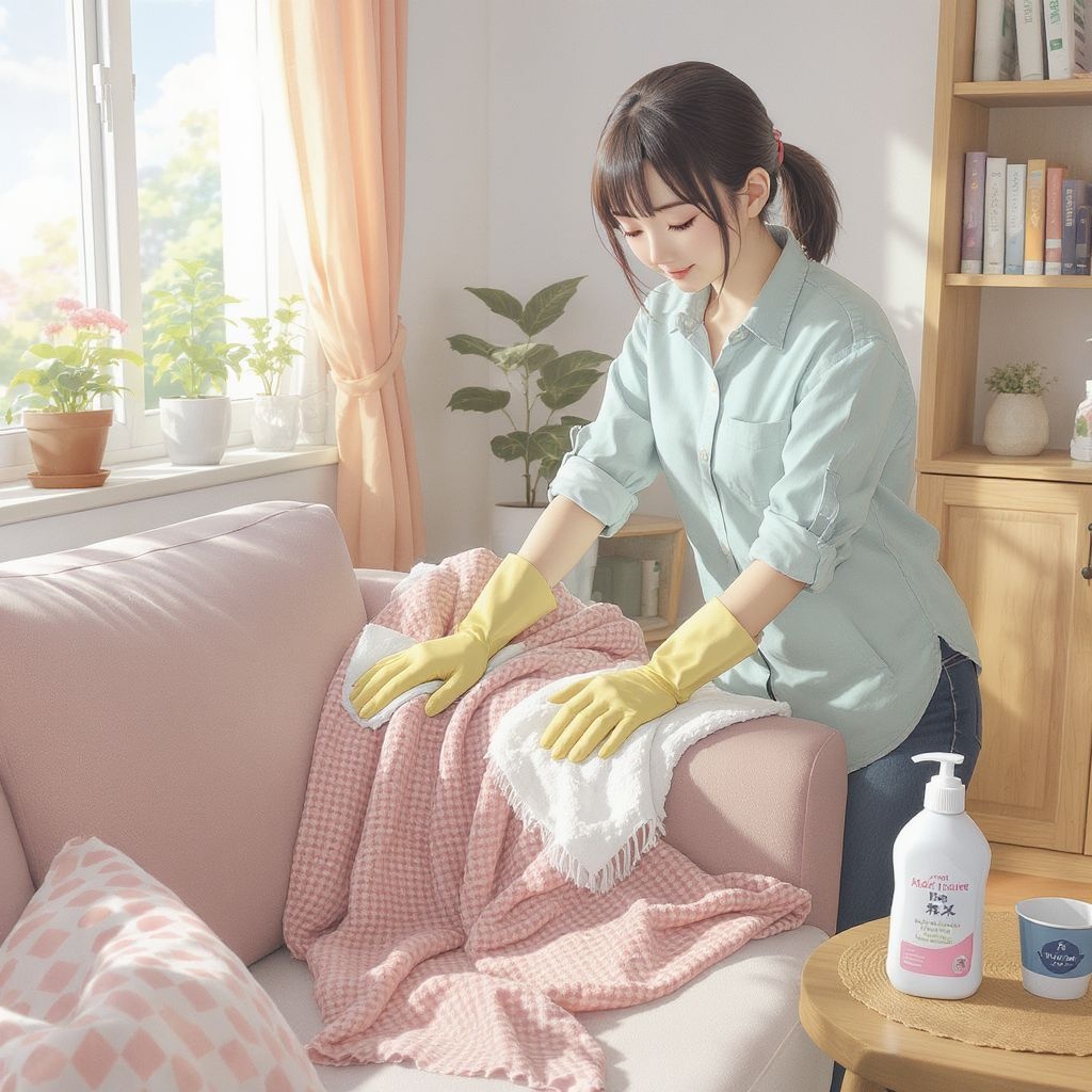 Как почистить обивку мягкой мебели в домашних условиях