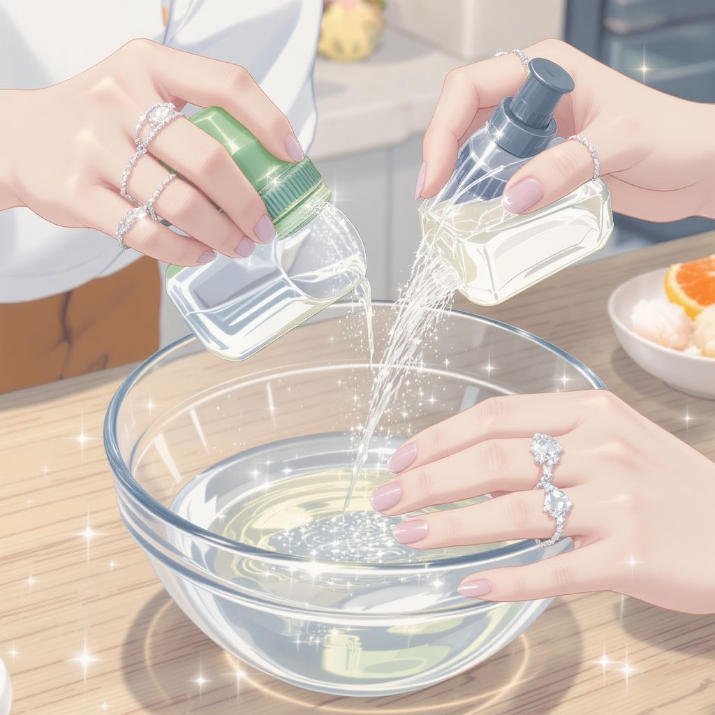 Как почистить серебряные украшения уксусом и сохранить их блеск