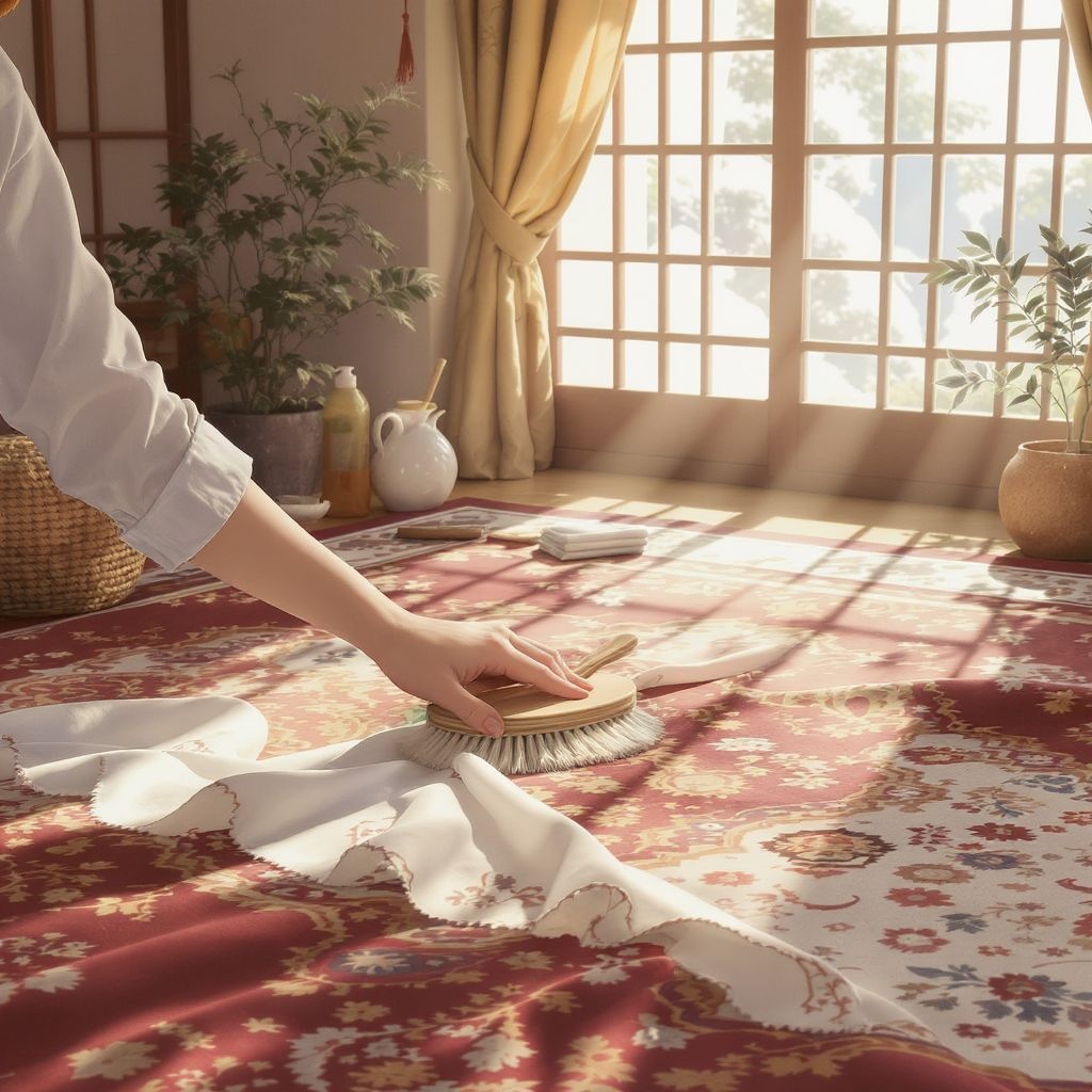 Как почистить шелковый ковер в домашних условиях и не испортить его