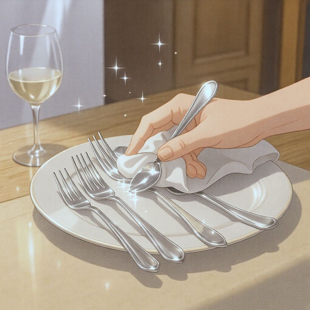 Как почистить столовое серебро, чтобы оно засияло и сохранилось