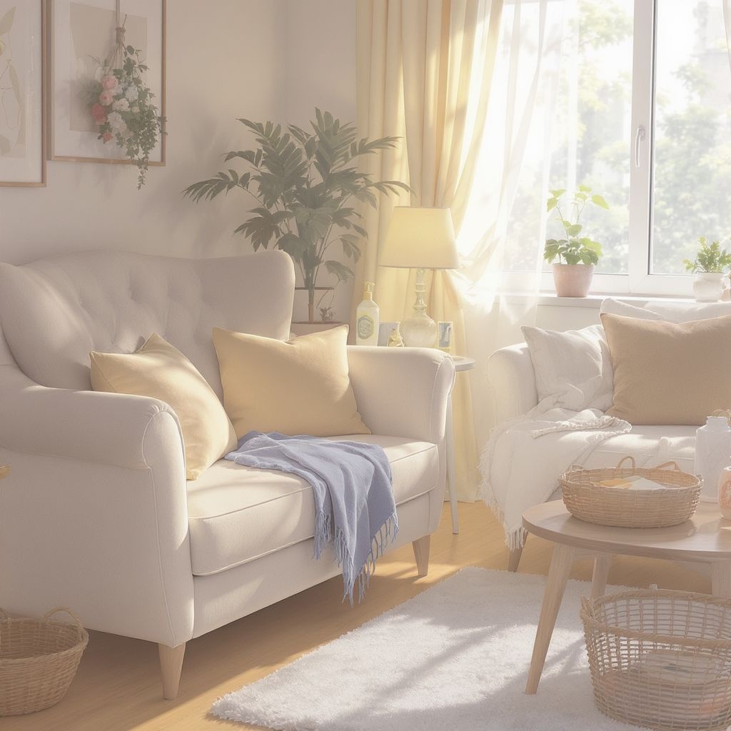 Как почистить светлую мягкую мебель в домашних условиях