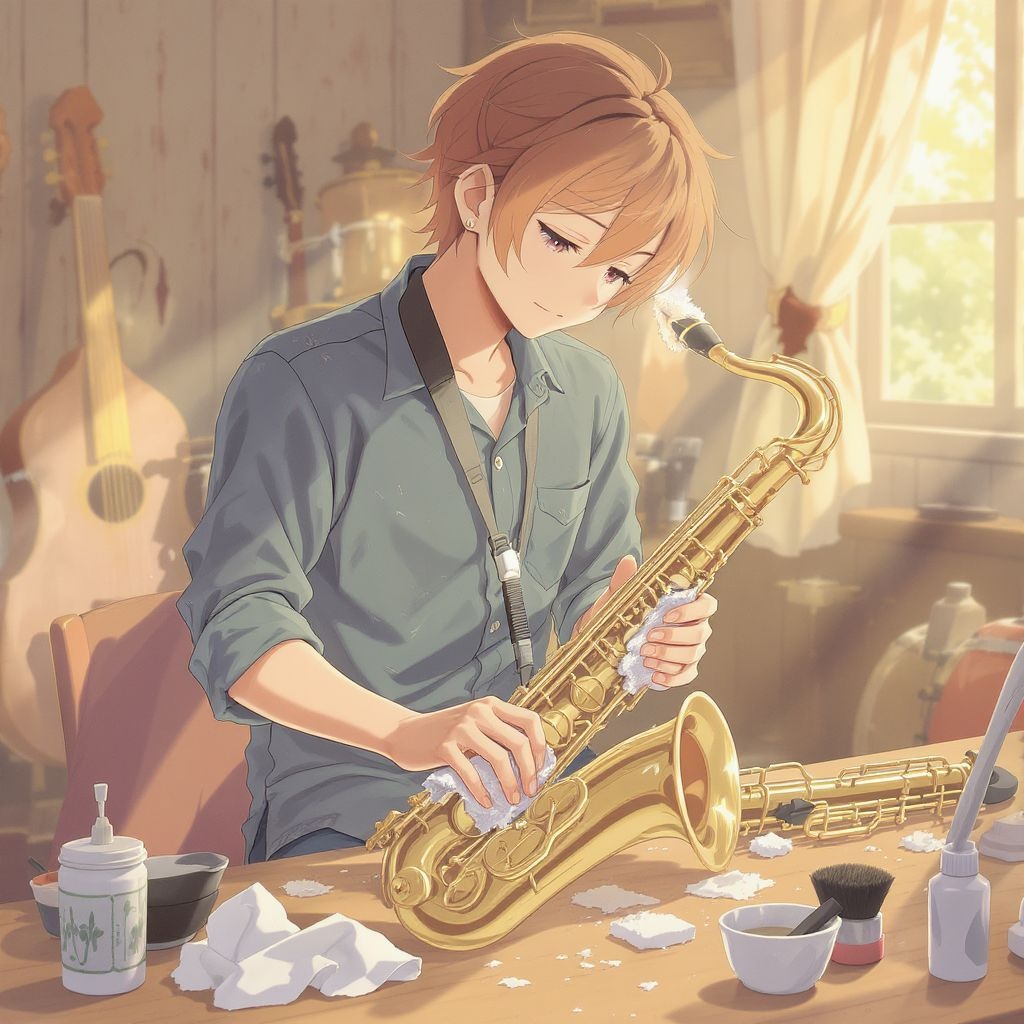 Как правильно чистить саксофон и ухаживать за инструментом