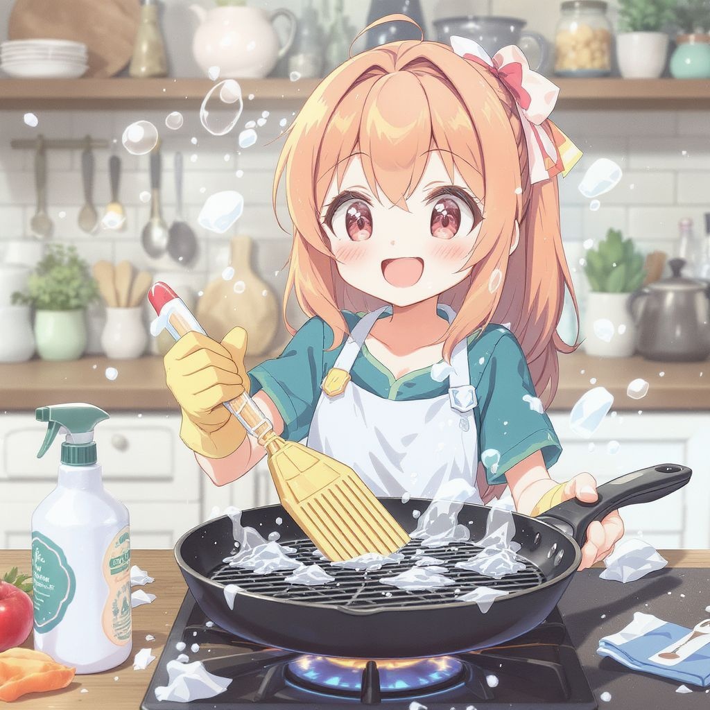 Как правильно и быстро очистить сковороду-гриль