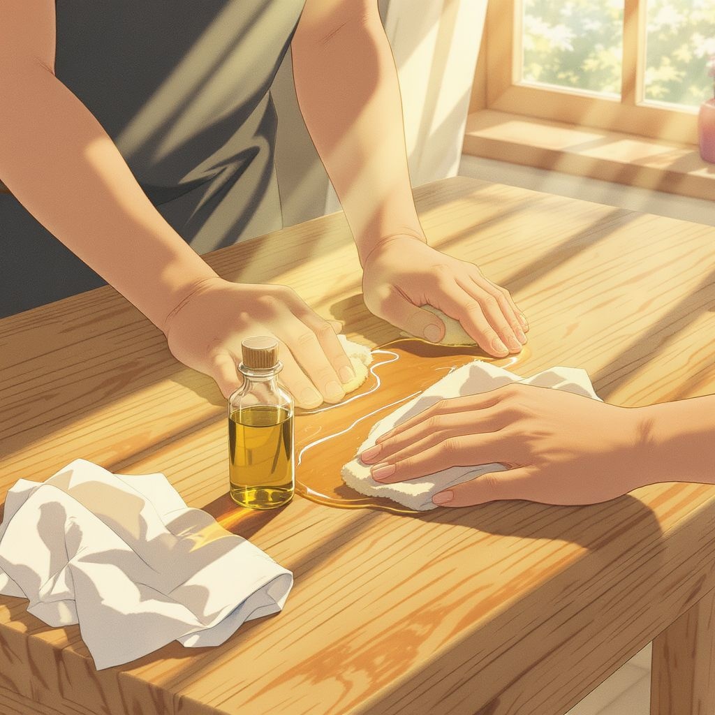 Как правильно наносить масло на тиковую мебель