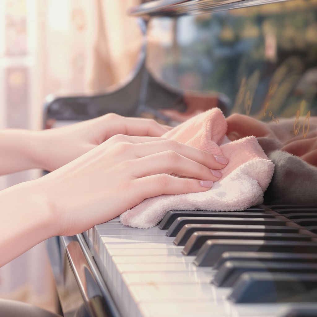 Как правильно очищать клавиши фортепиано для сохранения их вида