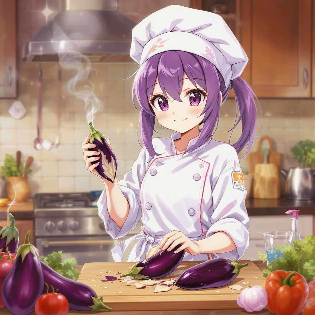 Как правильно очистить баклажан и подготовить его к приготовлению