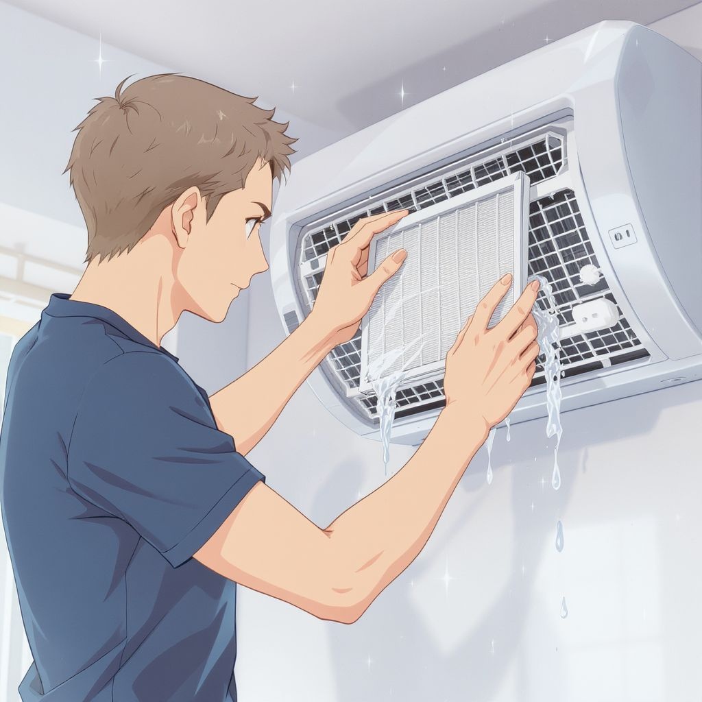 Как правильно очистить внутренний блококондиционер и фильтр