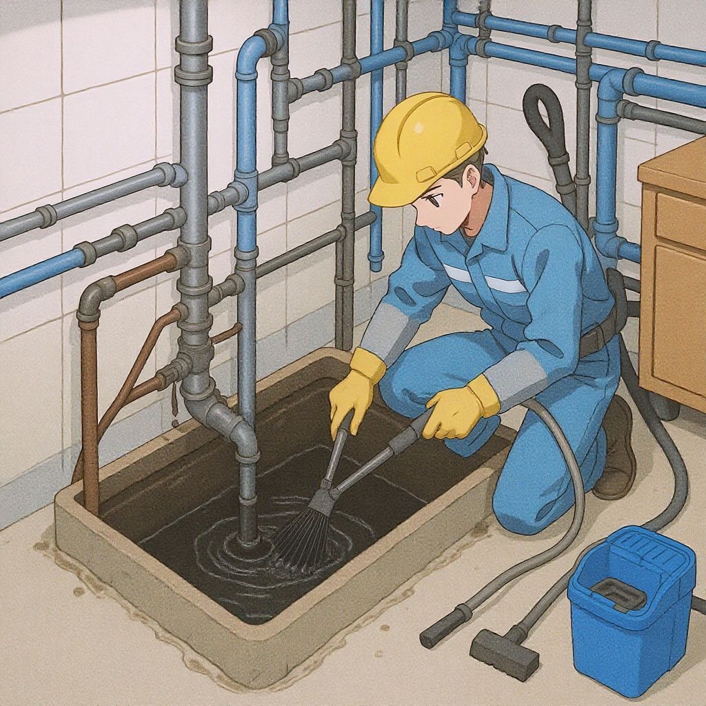 Как правильно очистить жироуловитель для работы канализации