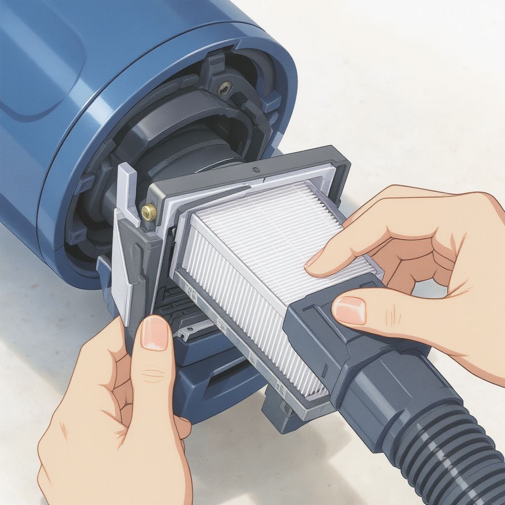 Как правильно почистить HEPA–фильтр пылесоса