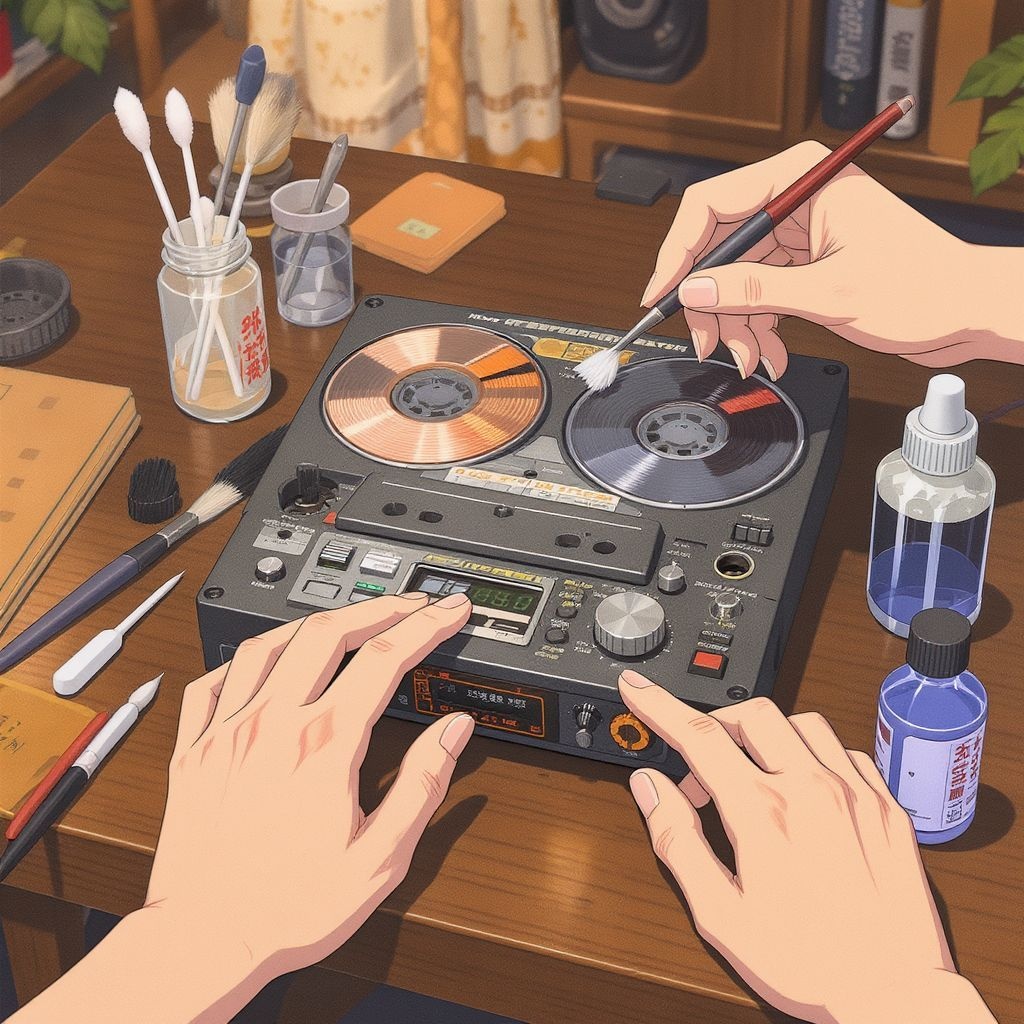 Как правильно почистить кассетную деку дома