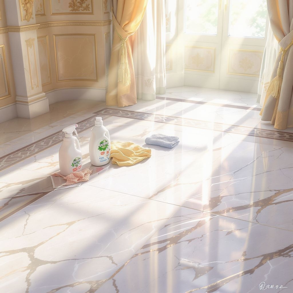Как правильно ухаживать за мраморным полом и очищать его от пятен