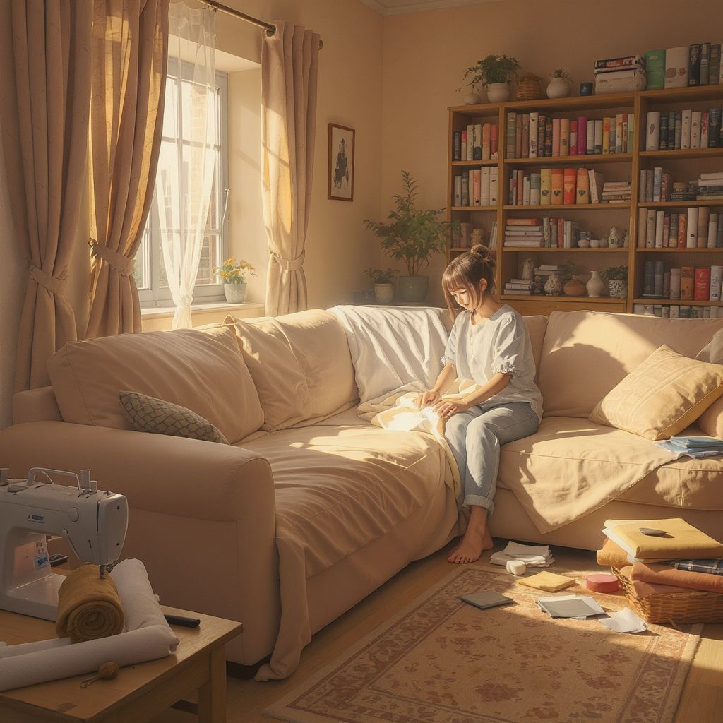 Как сшить чехол на угловой диван своими руками