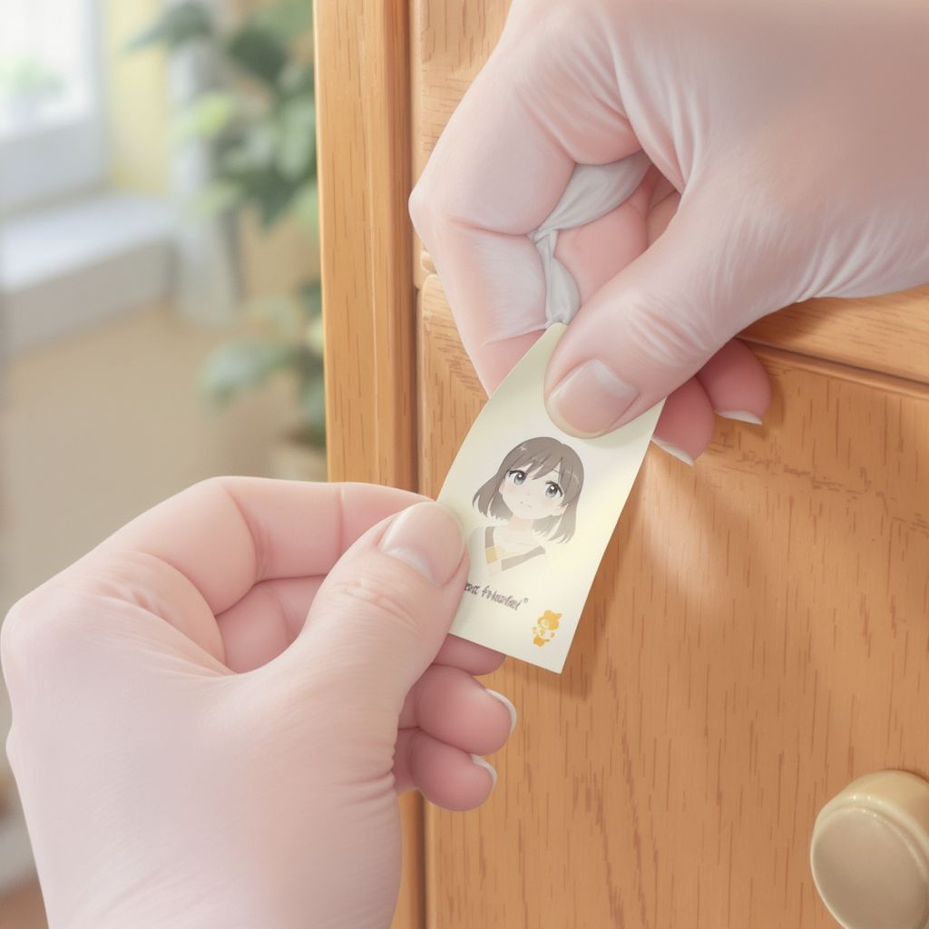 Как убрать наклейки с мебели без повреждений и следов клея