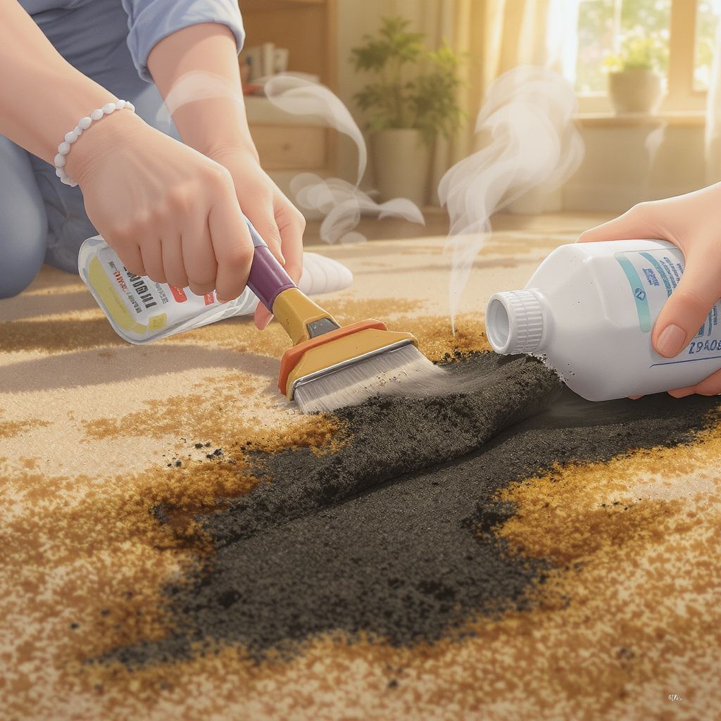 Как убрать ожог с ковра: советы по ремонту и восстановлению