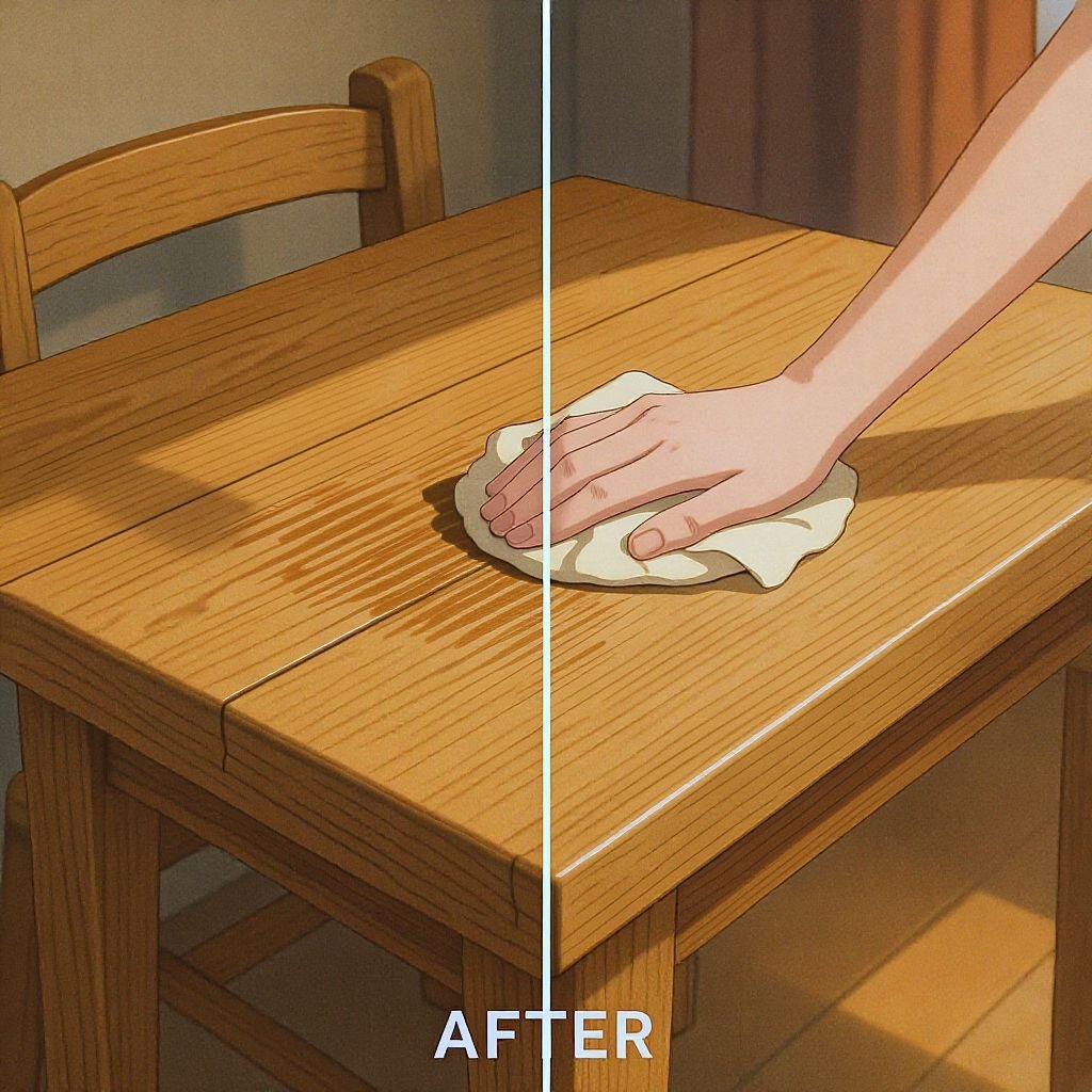 Как убрать пятна и подготовить тик мебель к уходу