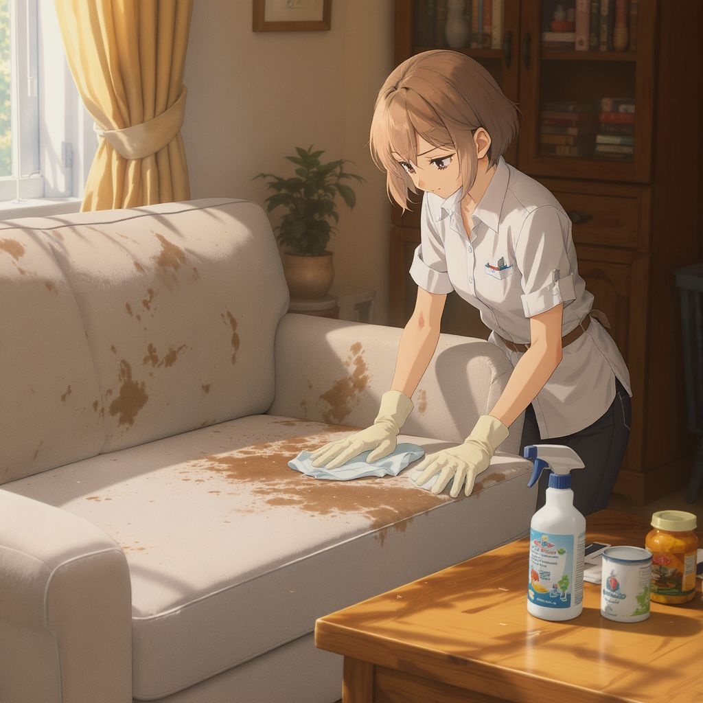 Как убрать пятна с мебели