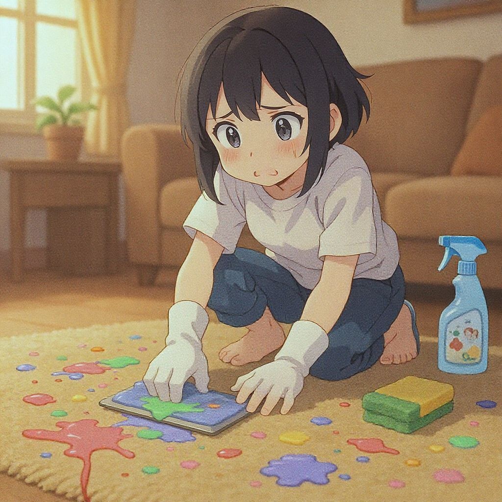 Как убрать пластилин с ковра: советы по удалению пятен