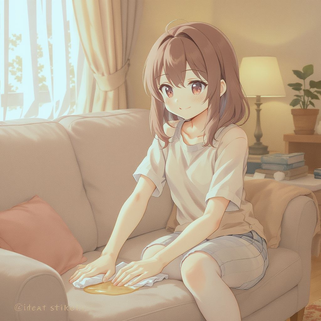 Как убрать воск от свечи с дивана