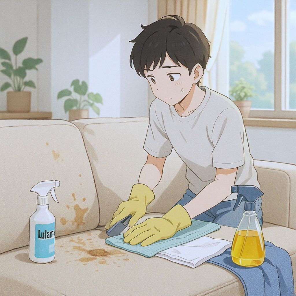 Как убрать запах блювотины с дивана пошаговое руководство