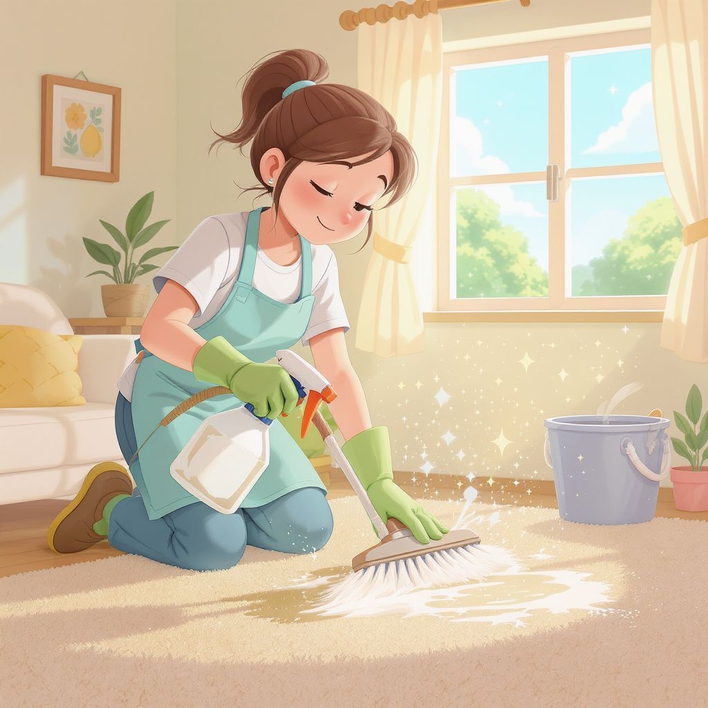 Как убрать запах мочи с ковра своими руками