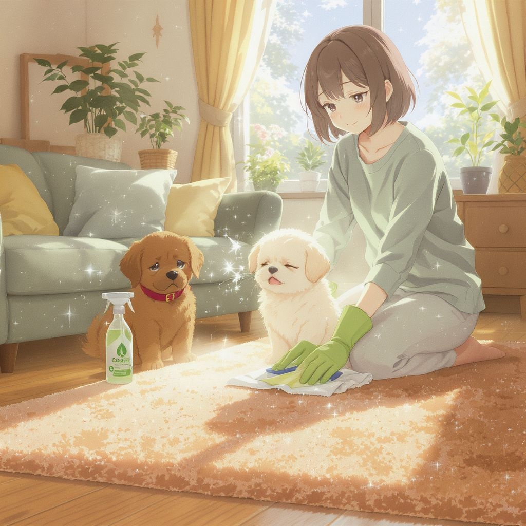 Как убрать запах собачьей мочи с ковра: подробное руководство