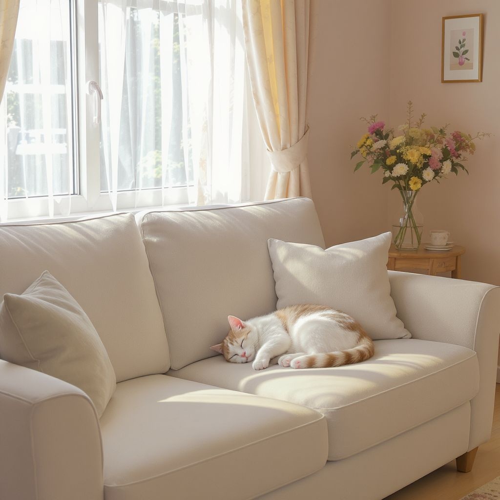 Как удалить кошачий запах с дивана и вернуть дому свежесть