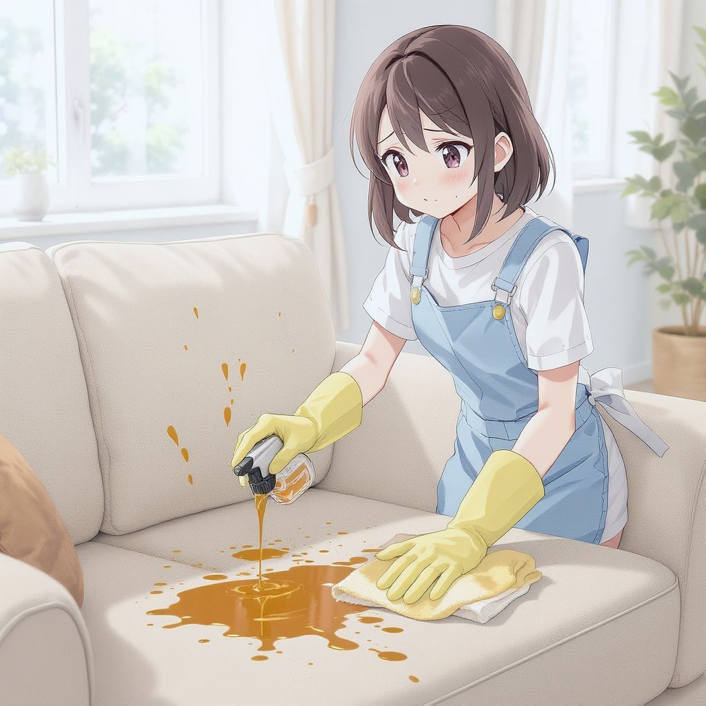 Как удалить мочу с дивана и избавиться от запаха