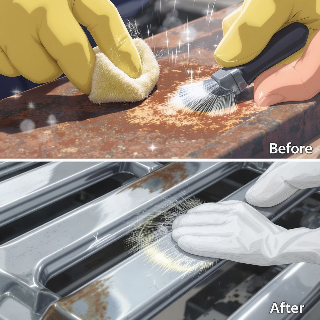 Как удалить ржавчину и восстановить никелированную поверхность