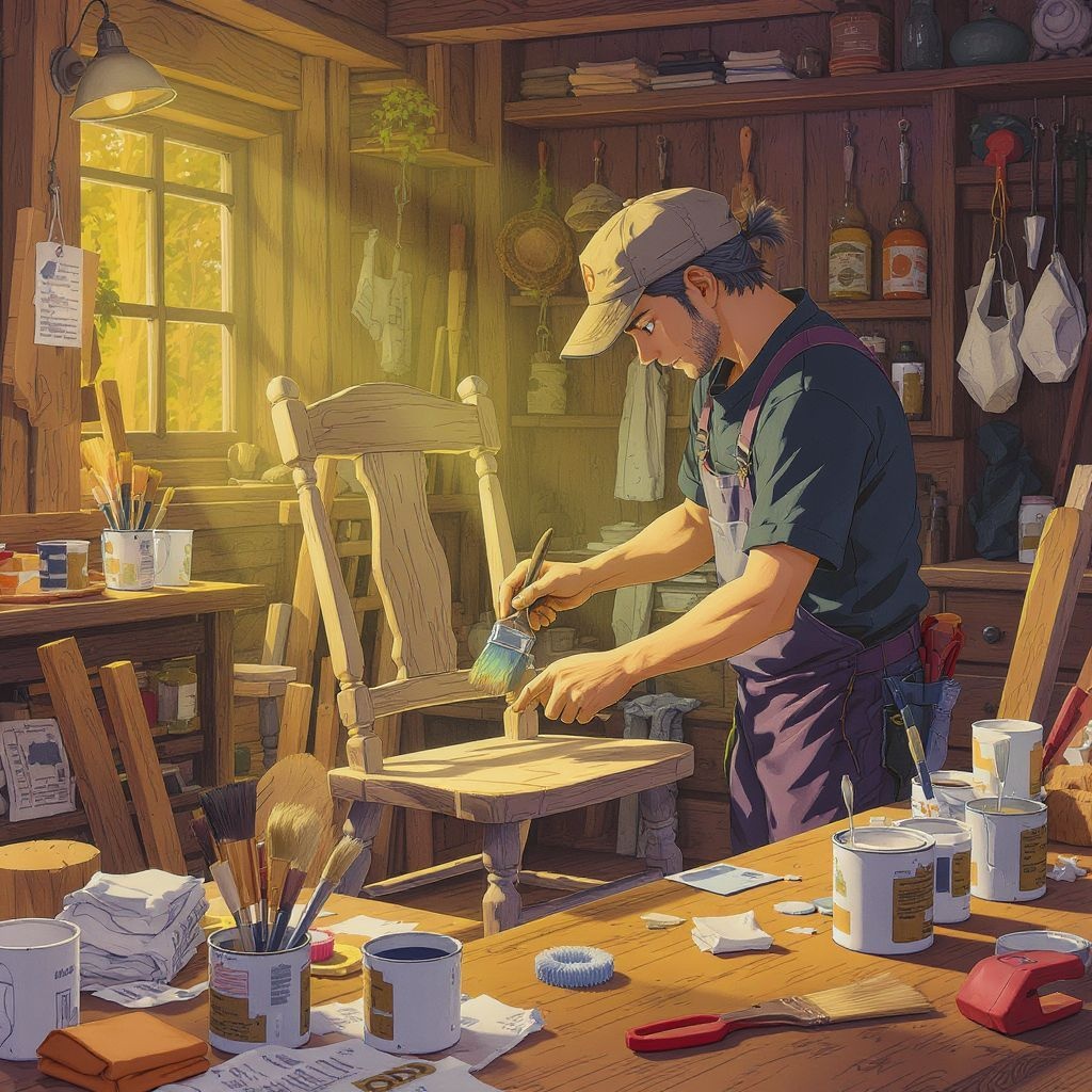 Как восстановить и обновить деревянную мебель своими руками