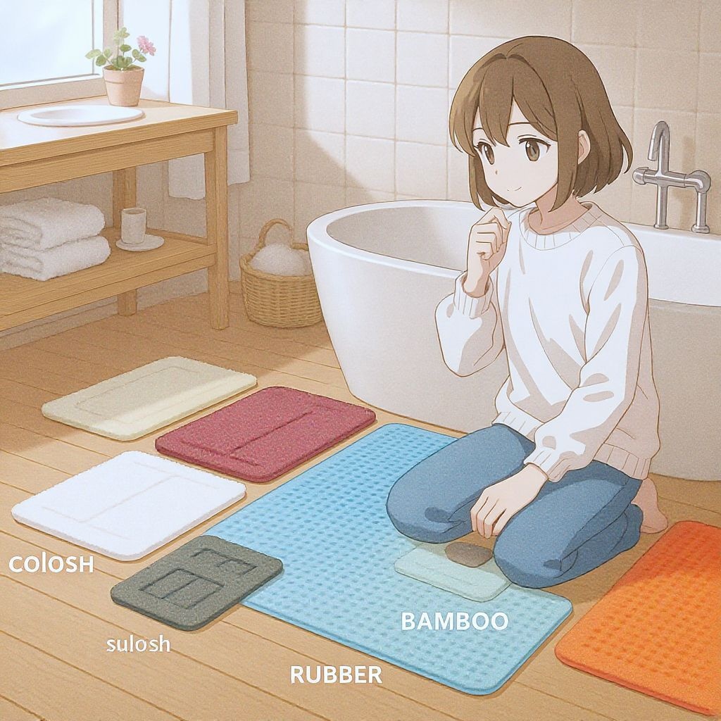 Как выбрать коврик для ванной комнаты: полный гид с советами и рекомендациями