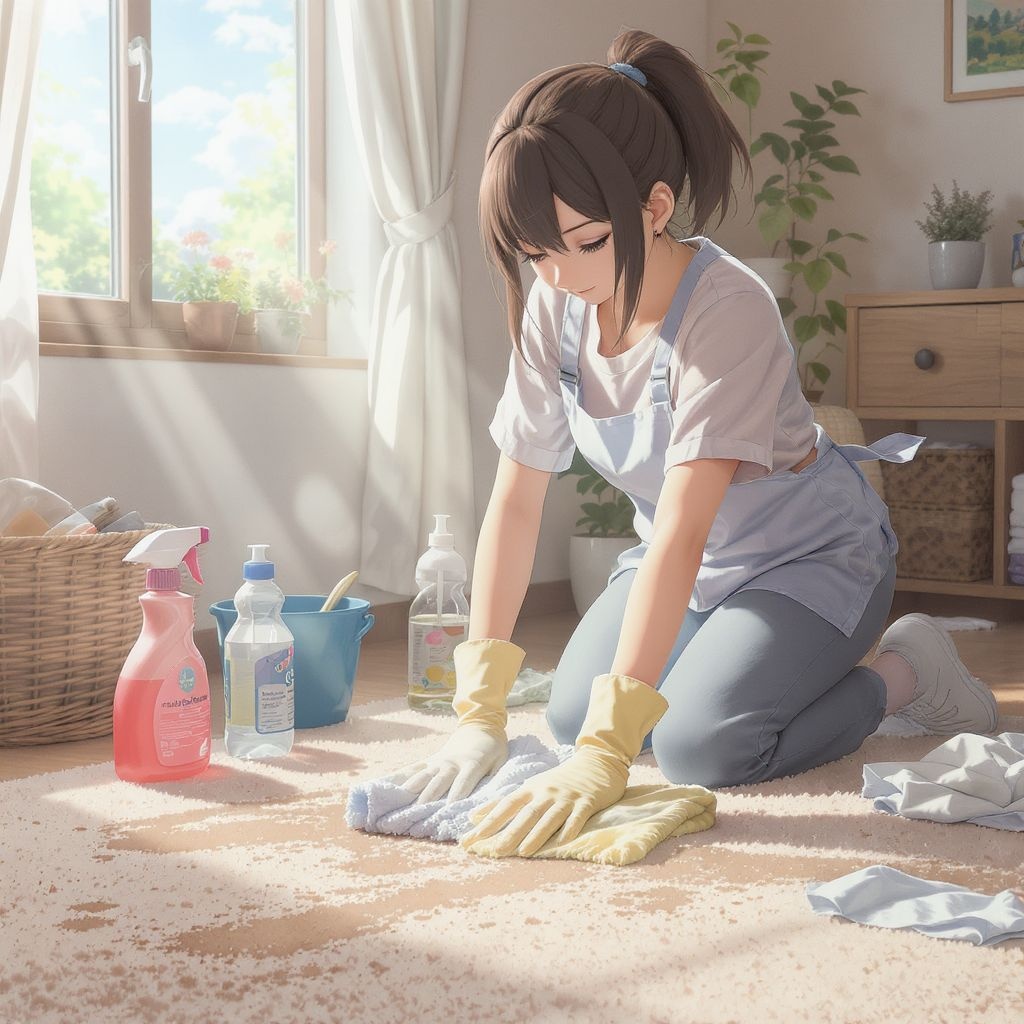 Как вывести пятна крови с ковра: полный гид для дома и профи