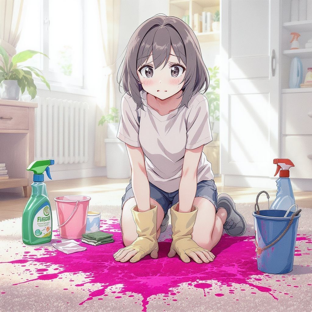 Как вывести пятна от фукорцина с ковра: подробное руководство