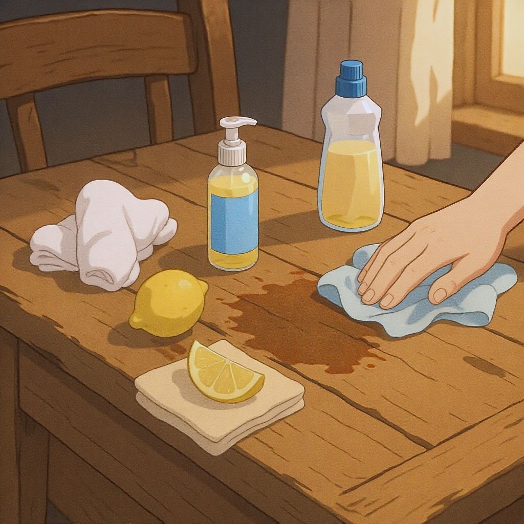 Как вывести пятна с деревянной мебели и не убить поверхность
