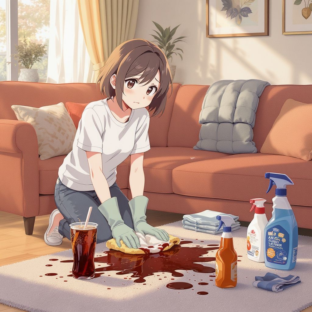Как вывести пятно от газировки с дивана и сохранить обивку в идеальном состоянии