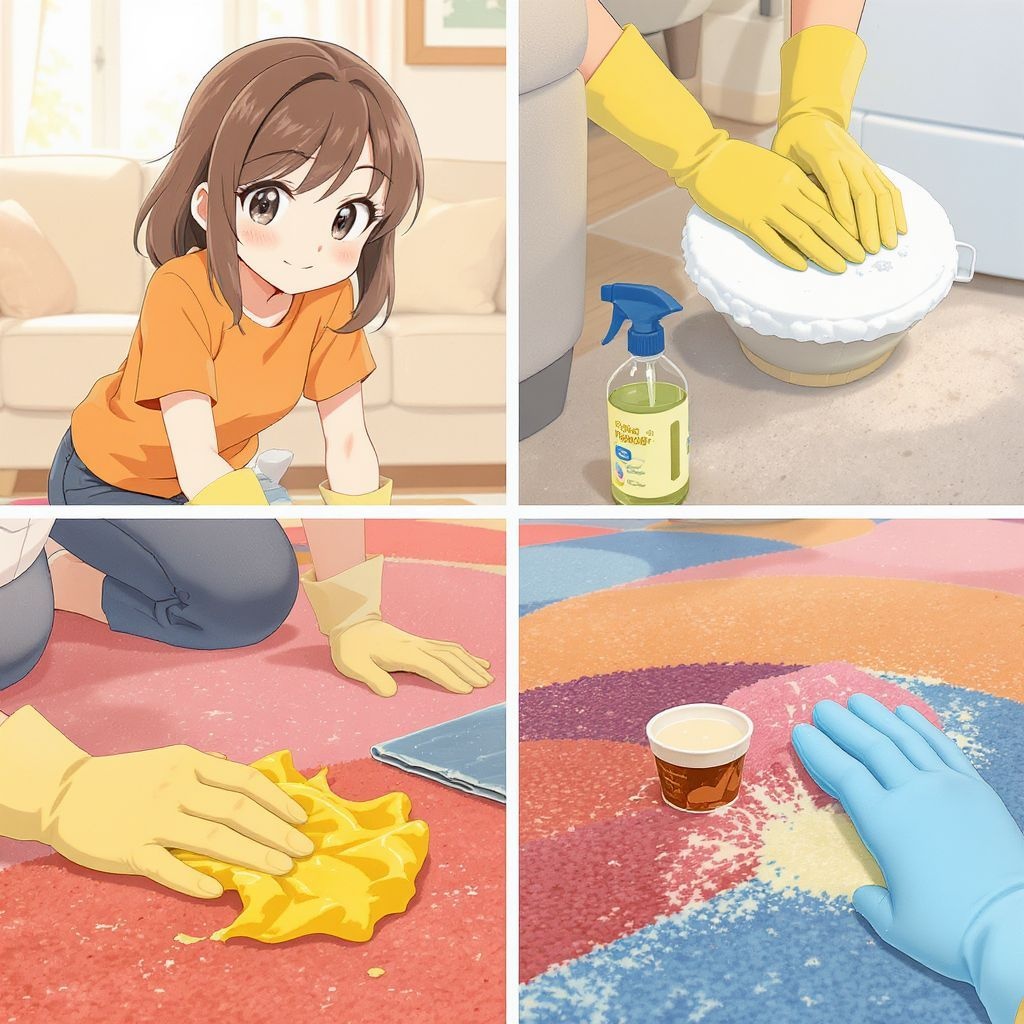 Как вывести пластилин с ковра своими руками