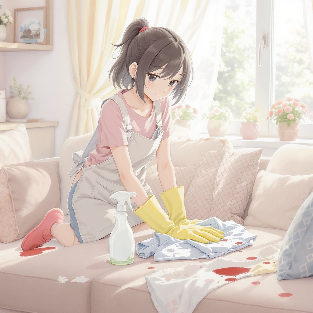 Как вывести запах рвоты с дивана и избавиться от пятен