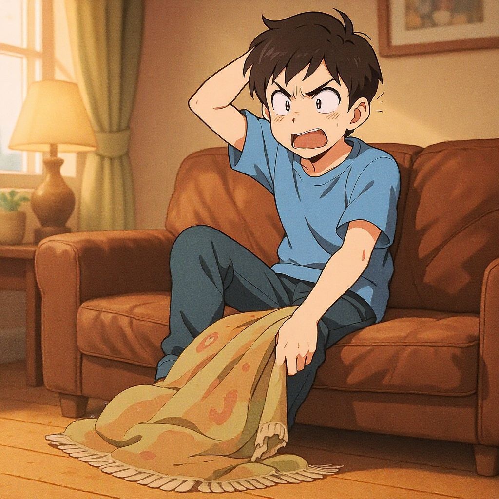 Как закрепить плед на кожаном диване и не сойти с ума от скольжения