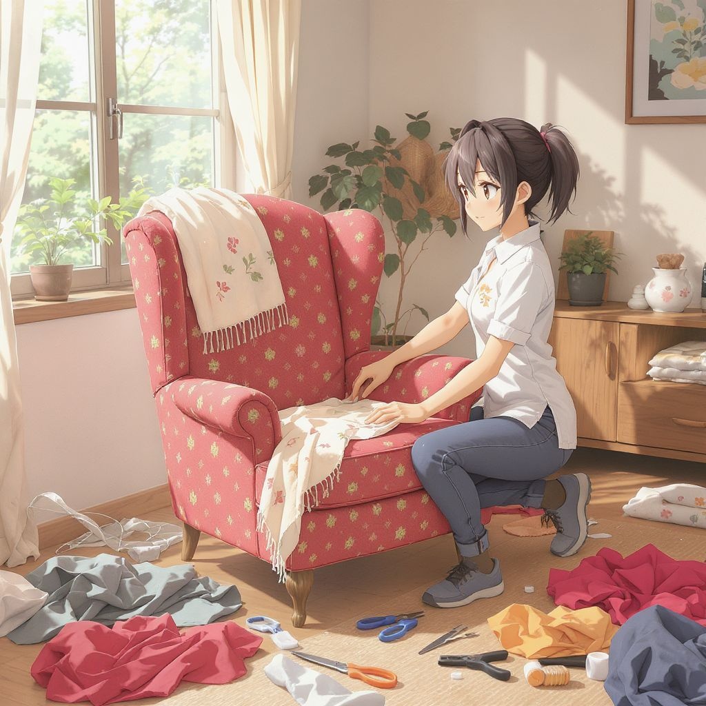 Как заменить обивку на мебели своими руками