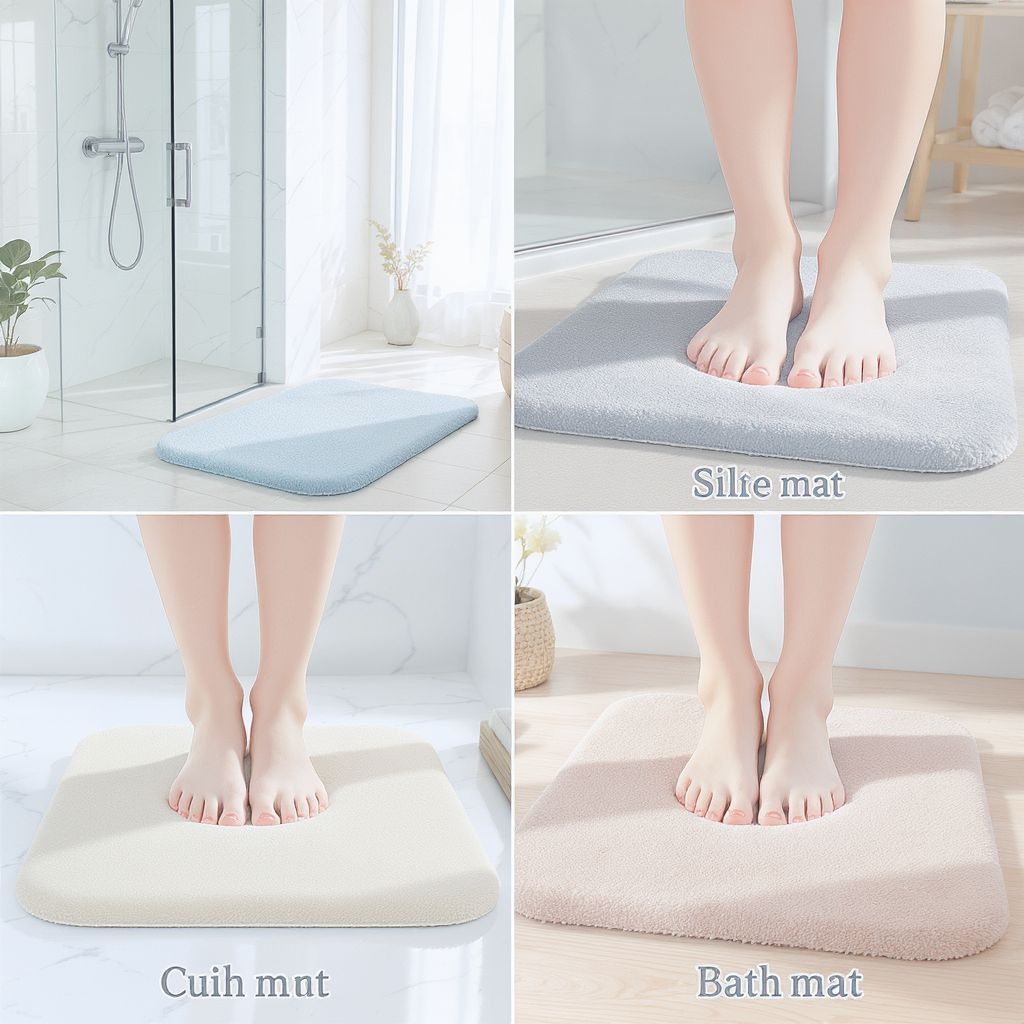 Коврик для душа: как выбрать правильно и с умом?