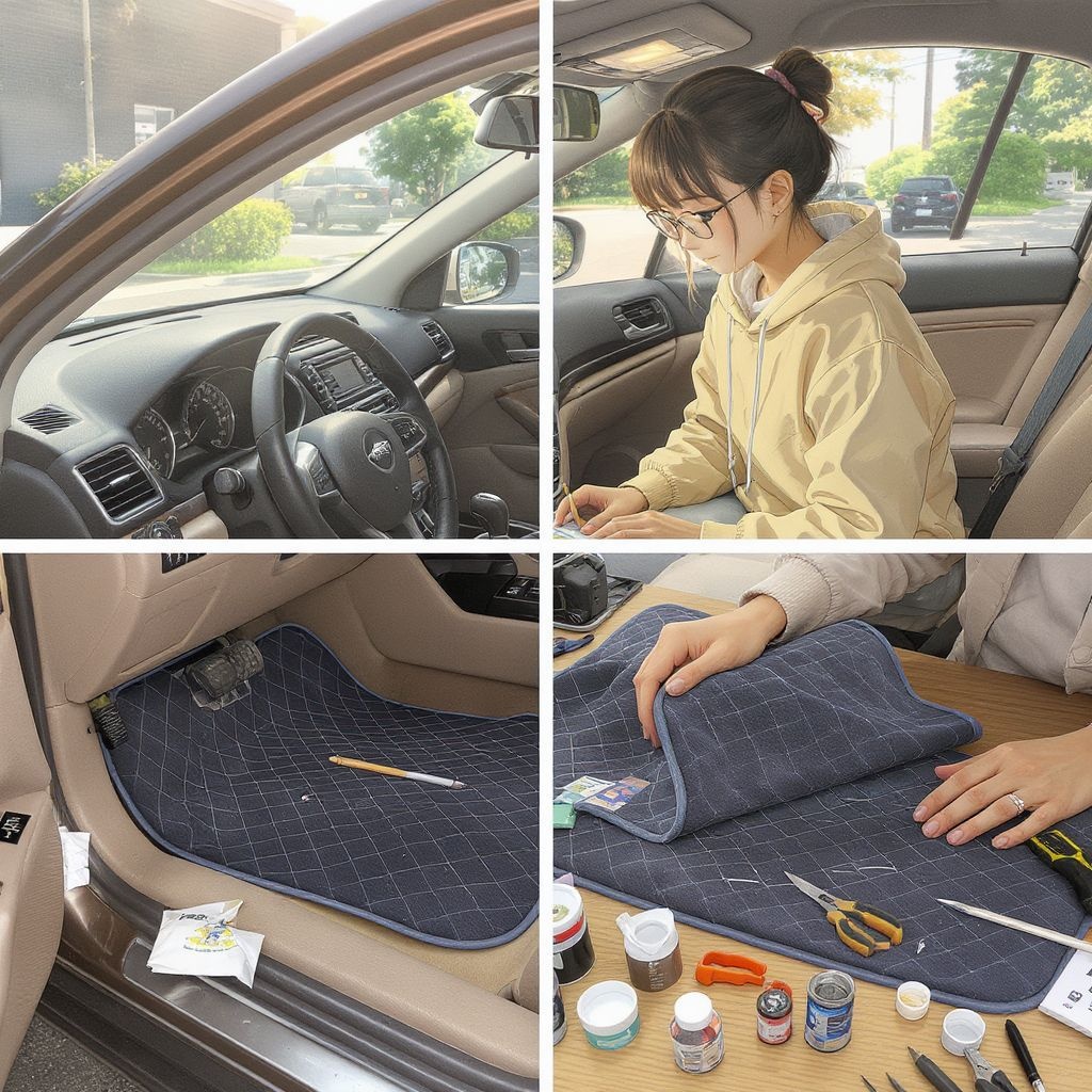 Коврики из ковролина своими руками: полный гид для автолюбителей