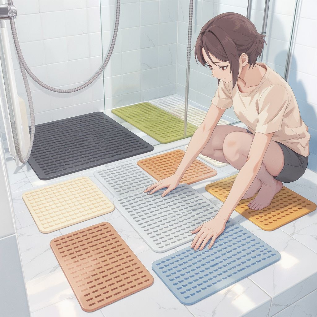 Резиновый коврик для душа: как выбрать идеальный вариант