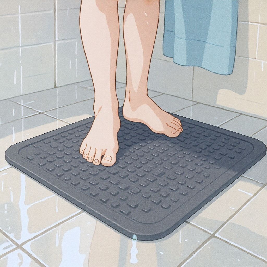 Резиновый коврик для ванной: безопасно ли использовать?