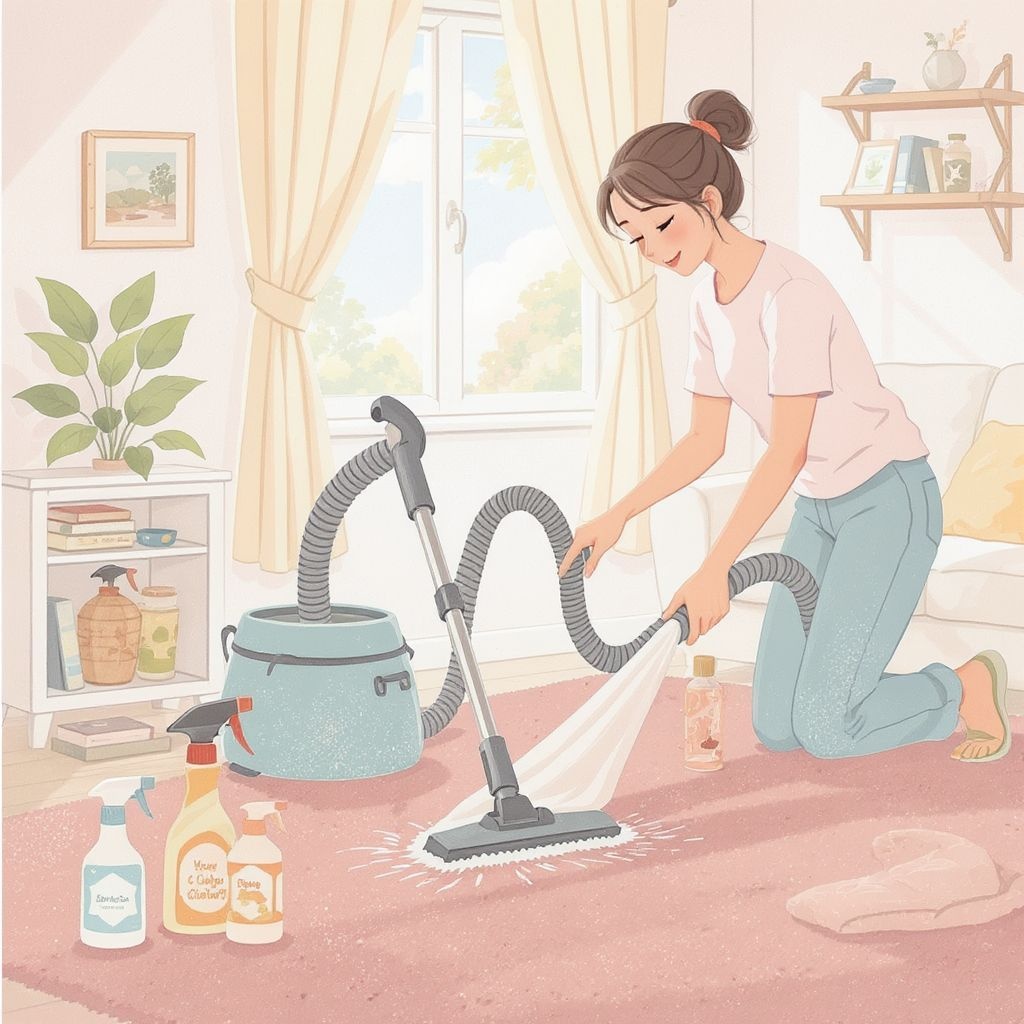 Средство для чистки ковролина: Как выбрать и использовать правильно